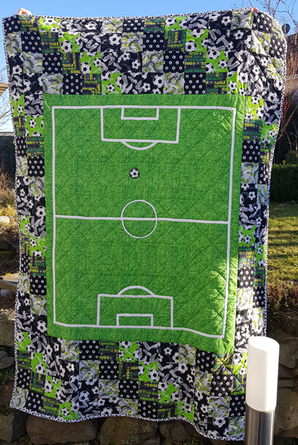 Fussballdecke
